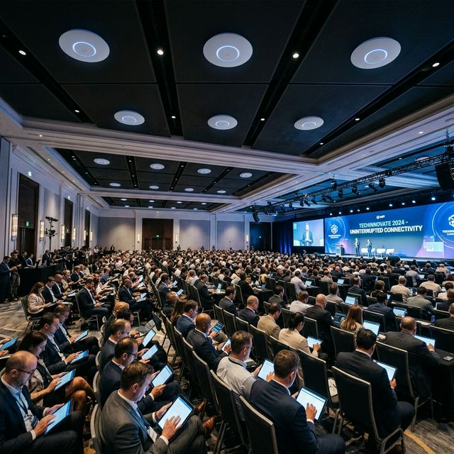 Roaming Sin Cortes para Salones de Convenciones y Eventos Hoteleros