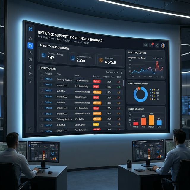 Help Desk Técnico Especializado: Soporte de Red por Ingenieros UniFi Certificados