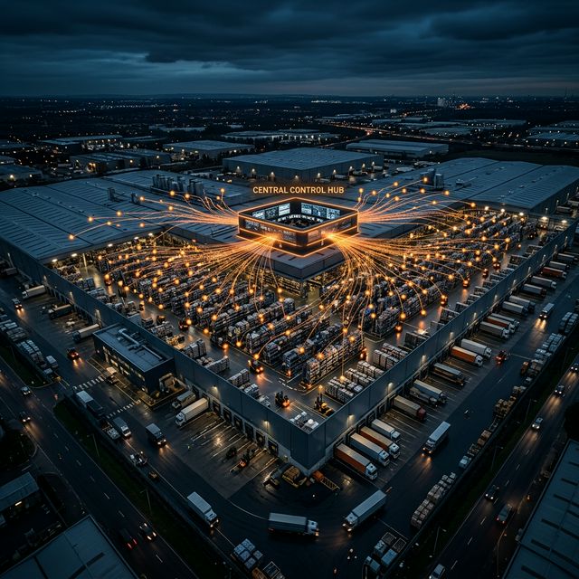 Centro Logístico 15,000 m²: WiFi Industrial para 200 Dispositivos IoT en Operación Continua