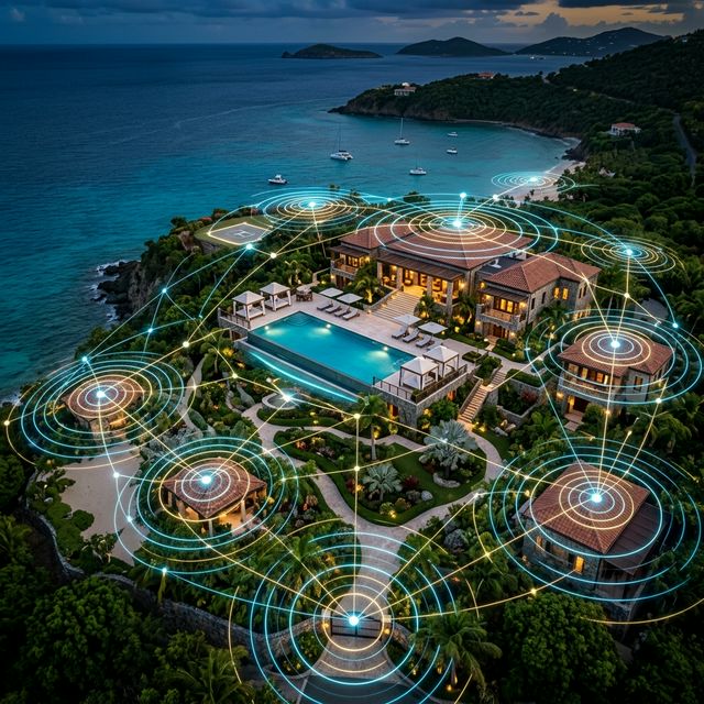 Villa Privada Cap Cana: Cobertura WiFi sin Bordes en Propiedad de 2,000 m²